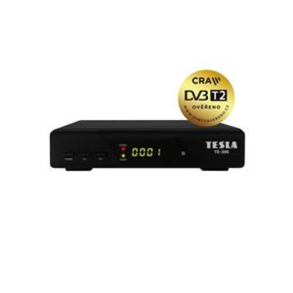 TESLA TE-300 - set-top box DVB-T2 (H.265/HEVC)